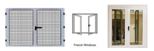 french windows security screen supplier