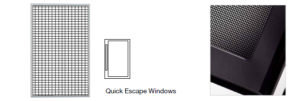 security quick escape windows supplier