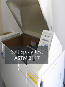 salt spray test ASTM B117