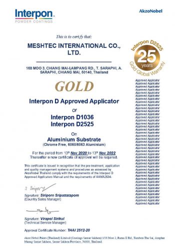 Applicator D2525 MESHTEC Alu